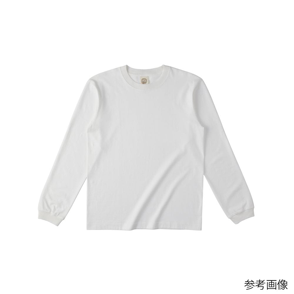 フェリック オーガニックコットンロングスリーブTシャツ(リブ有) ナチュラル M OGL914-NTR-M 1枚（ご注文単位1枚）【直送品】
