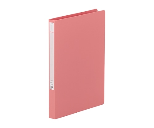 LIHITLAB パンチレスファイル<HEAVY DUTY> 2桃 F-367 F367-2 1冊(ご注文単位1冊)【直送品】