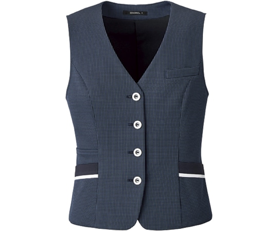 ボンマックス ベスト AV1838 ブルーグレイ 9号  1枚（ご注文単位1枚）【直送品】