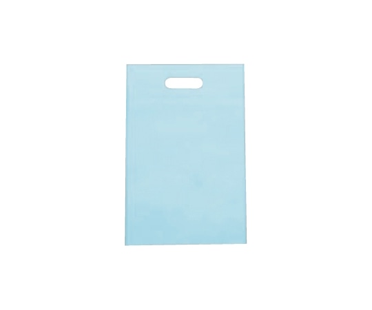 三和 不織布小判抜きバッグ スカイブルー 1ケース(1000枚入) SW2843-20 1ケース(ご注文単位1ケース)【直送品】