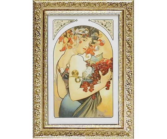 ユーパワー アールヌーボー｢フルーツ｣ AM-12002 1個（ご注文単位1個）【直送品】