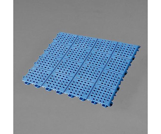 エスコ 300x 300mm 連結マット(青) EA997RJ-52 1枚(ご注文単位1枚)【直送品】