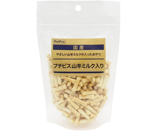ペットプロジャパン 国産おやつ プチビス 山羊ミルク入り 78g 1個(ご注文単位1個)【直送品】