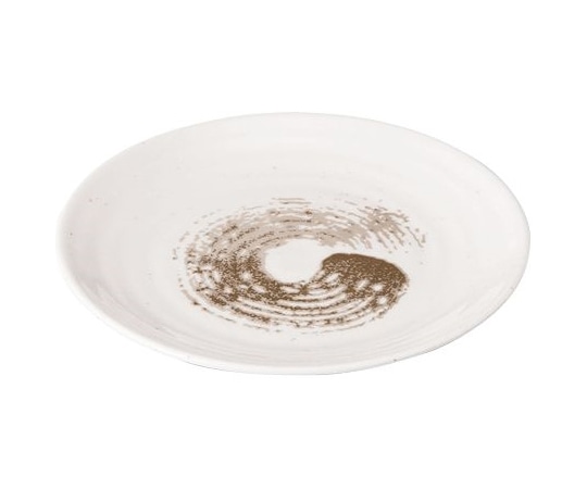 Daiwa 丸皿 小 渦刷毛目(うずはけめ)錆(さび) YD-14-US 1個(ご注文単位1個)【直送品】