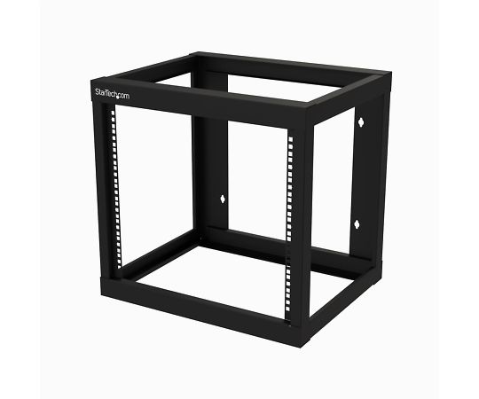 StarTech.com 9U ウォールマウント対応サーバーラック オープンフレーム 奥行き43.2cm RK919WALLO 1個(ご注文単位1個)【直送品】