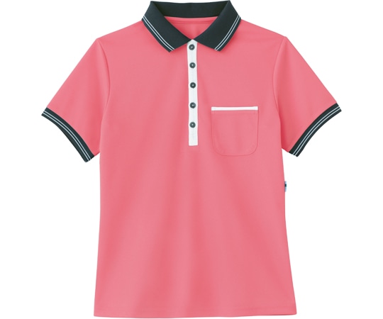 カーシーカシマ HEARTGREEN 半袖ポロシャツ チェリーピンク S HM2179 1枚（ご注文単位1枚）【直送品】