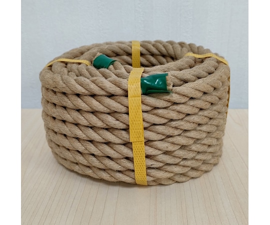まつうら工業 ジュート麻ロープ 12mmΦ×10m 3巻入  1パック(ご注文単位1パック)【直送品】