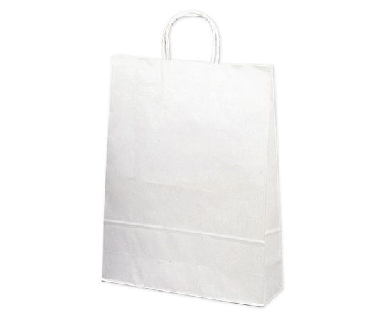 ササガワ 手提げ袋 白無地 380×150×500mm 50枚入 50-5400 1包（ご注文単位1包）【直送品】