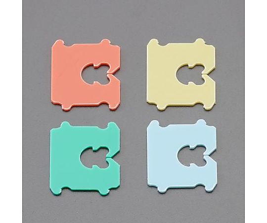 アズワン バッグクロージャー(4色/100個) EA944NM-200 1箱(ご注文単位1箱)【直送品】