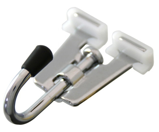 ハイロジック フックレール用可動式フック クローム FRKFC 1個(ご注文単位1個)【直送品】