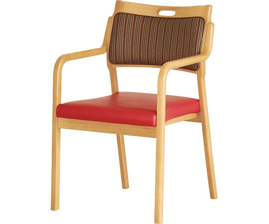 貞苅椅子製作所 スタッキングチェア 全ひじ軽量1脚入 WI Care-112-AC 1脚（ご注文単位1脚）【直送品】