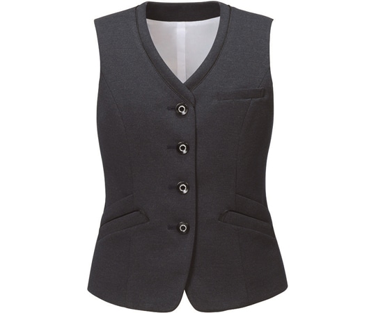 カーシーカシマ ENJOY ベスト BEST SUPPORT KNIT ネイビー 19号 EAV856 1枚（ご注文単位1枚）【直送品】