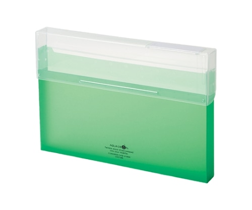 LIHITLAB AQUA DROPs コングレスケース 6黄緑 A-5024 A5024-6 1冊(ご注文単位1冊)【直送品】