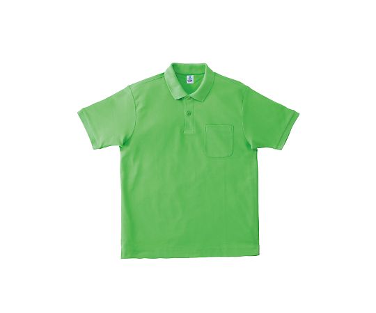 LIFEMAX ポケット付 CVC鹿の子ドライポロシャツ ライムグリーン LL MS3114-54 LL 1枚（ご注文単位1枚）【直送品】