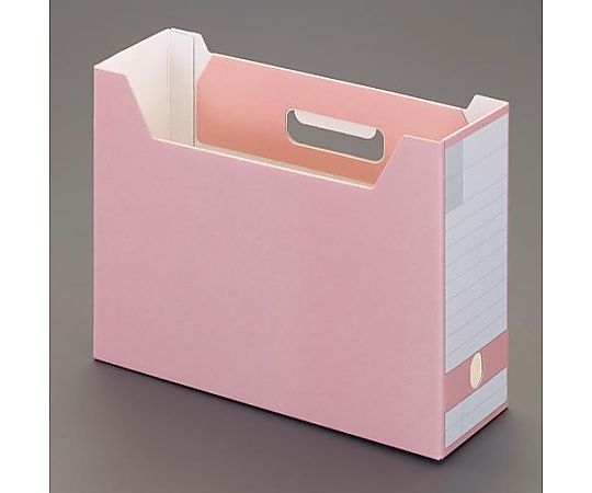 ライオン事務器 316x102x240mm ファイルスタンド(ピンク/5個) EA954TE-160 1セット(ご注文単位1セット)【直送品】