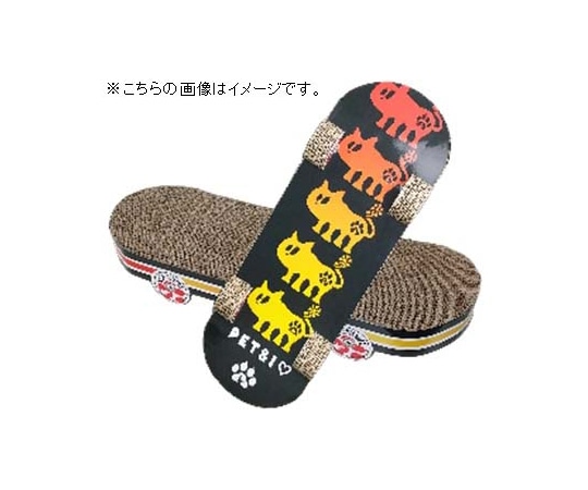 ペットアイ 愛猫用爪とぎにゃんたスケート ブラックキャット  1個（ご注文単位1個）【直送品】