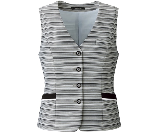 ボンマックス ベスト AV1837 グレイ 5号  1枚（ご注文単位1枚）【直送品】