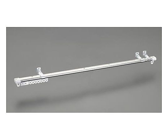 エスコ 0.6-1.0m カーテンレールセット(伸縮式) EA970KA-1 1pk(ご注文単位1pk)【直送品】