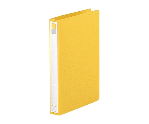 LIHITLAB Avanti リングファイル<カドロック&ツイストリング> 5黄 F-877U F877U-5 1冊(ご注文単位1冊)【直送品】