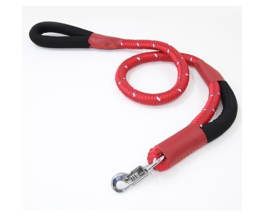 ペティオ グランデ ダブルクッション付きリード レッド φ20mm×120cm W25032 1本（ご注文単位1本）【直送品】
