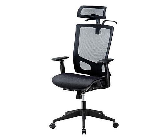 アズワン ビジネスチェアー(ブラック) EA956XC-85 1個(ご注文単位1個)【直送品】