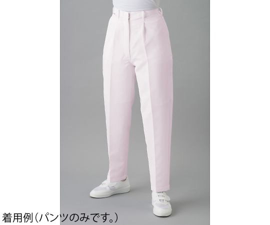 東洋リントフリー クリーンルーム用パンツ(女性用) ピンク 4L JA351B-04 4L 1本 (ご注文単位1本)【直送品】
