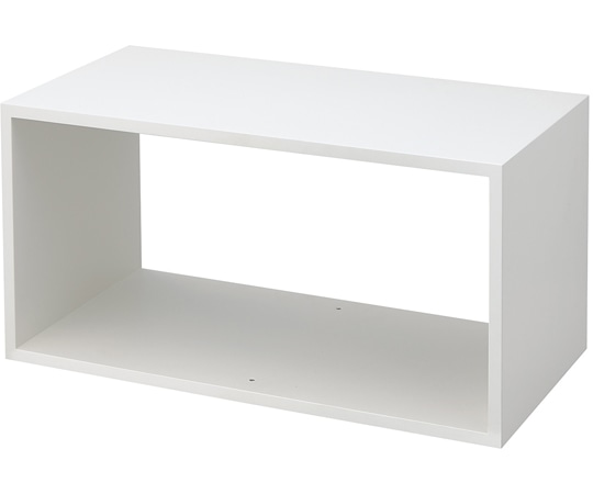 アズワン ディスプレイボックス 60×30×30cm ホワイト 61-798-80-11 1個（ご注文単位1個）【直送品】