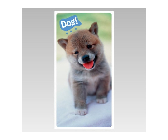 アズワン フォトジョイシール 小犬 915-43 1個（ご注文単位1個）【直送品】
