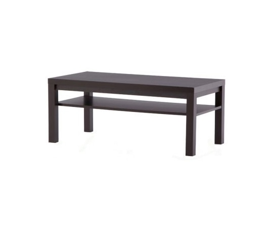 アール・エフ・ヤマカワ 応接センターテーブル ワイド棚付 W1100×D550 ダーク RFCFT-1155DA 1台（ご注文単位1台）【直送品】