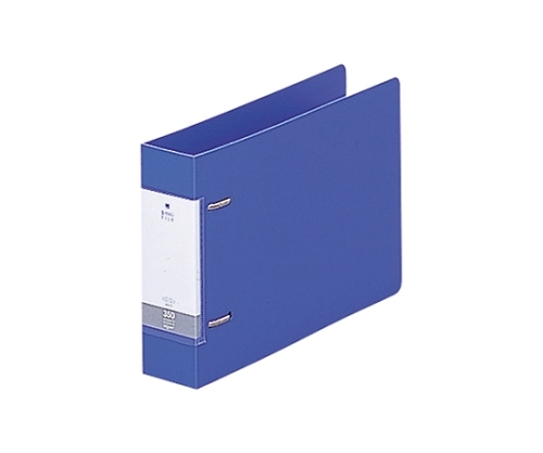 LIHITLAB リクエスト D型リングファイル 8青 G2234 G2234-8 1冊(ご注文単位1冊)【直送品】