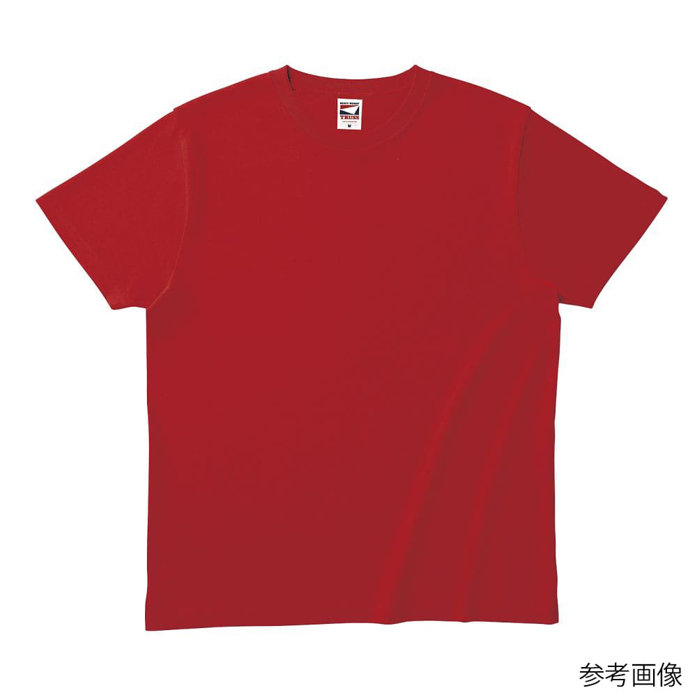 フェリック ヘビーウェイトTシャツ レッド S GAT500-S 1枚（ご注文単位1枚）【直送品】