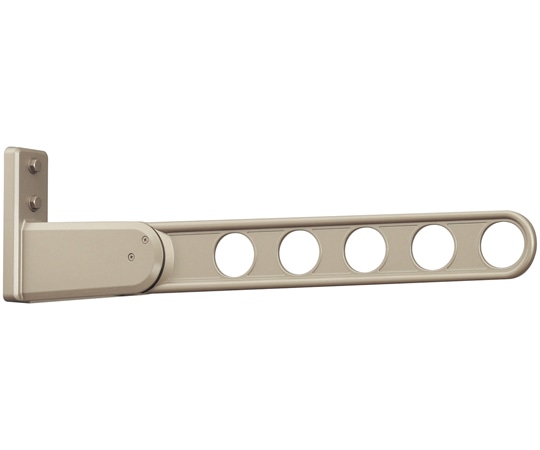 川口技研 ホスクリーン 窓枠用 屋外物干し金物 ライトブロンズ 2本入 HKL-65-LB 1セット（ご注文単位1セット）【直送品】