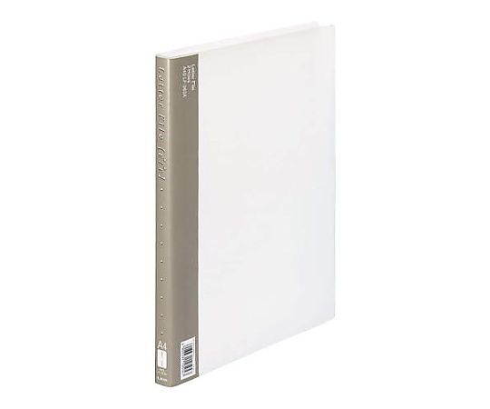 エスコ A4/S型 レターファイル(透明/20冊) EA762CF-53 1組(ご注文単位1組)【直送品】