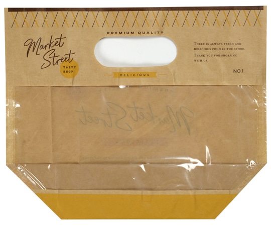 パックスタイル 青果用袋 ハンドクラフトバッグ MS 22-18 50枚×60パック入 00680564 1ケース（ご注文単位1ケース）【直送品】