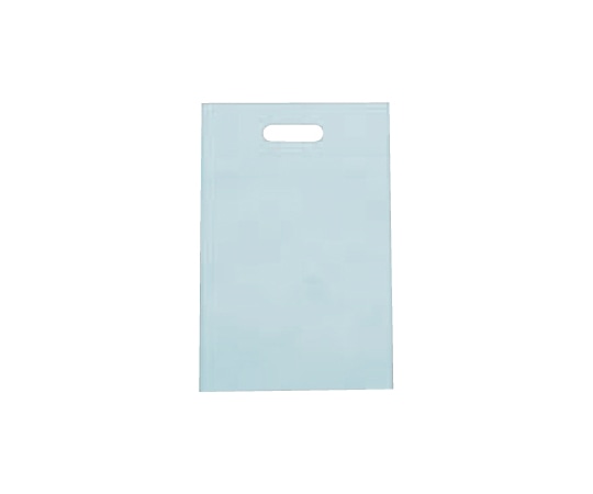 三和 不織布小判抜きバッグ 100枚入 ライトブルー SW2843-4 1箱（ご注文単位1箱）【直送品】