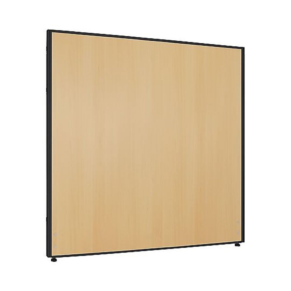 カグクロ 木目調ローパーテーション(BK) メープル H1200×W1200mm PW1212-B-MP 1台(ご注文単位1台)【直送品】