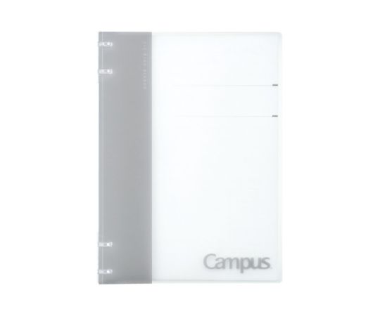 コクヨ ノートのように使えるバインダー2X2リングB5灰 ル-NP704M 1冊（ご注文単位1冊）【直送品】