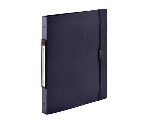 LIHITLAB SMART FIT 2タイプポケットクリヤーブック交換式 11ネイビー N-7520 N7520-11 1冊(ご注文単位1冊)【直送品】