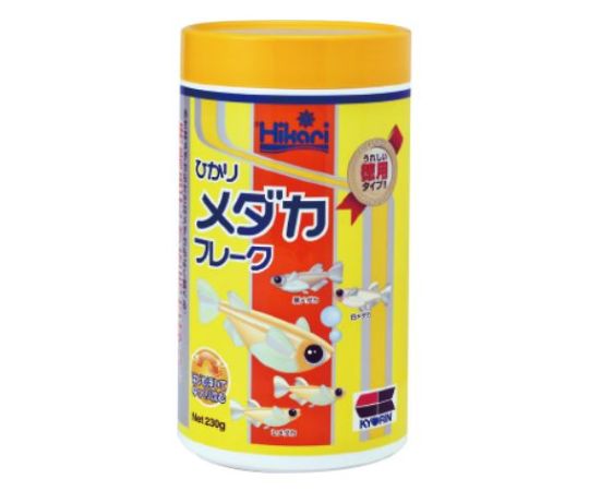 キョーリン ひかりメダカフレーク 230g  1個（ご注文単位1個）【直送品】