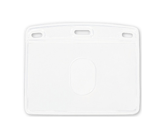 オープン工業 名札用ケース ソフトヨコIDカード 10枚 NX-114 1袋(ご注文単位1袋)【直送品】