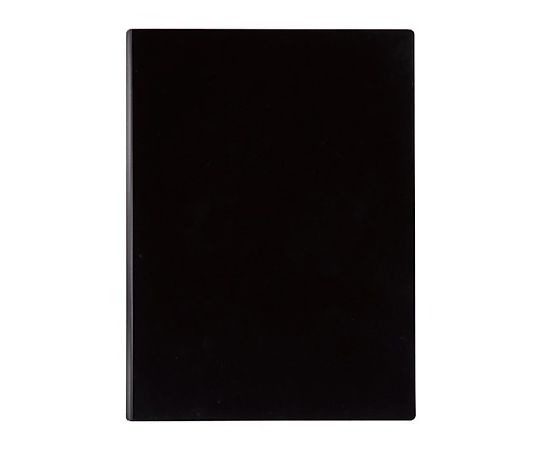 エスコ 320x237x6mm/44 クリップファイル(マグネット/黒) EA762DA-51 1冊(ご注文単位1冊)【直送品】