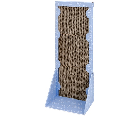 アイメディア 背中のびのび縦型爪とぎ ペット用品 1009908 1個（ご注文単位1個）【直送品】