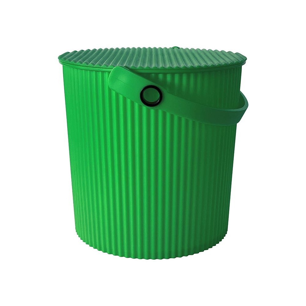 八幡化成 カラーバケット102(フタ付き)グリーン 10L 1ケース(24個入) 1ケース(ご注文単位1ケース)【直送品】