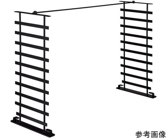 アズワン 大型アクセサリーパネルボックス用オプションパーツ ブラック 幅40cm用 61-810-9-1 1セット（ご注文単位1セット）【直送品】