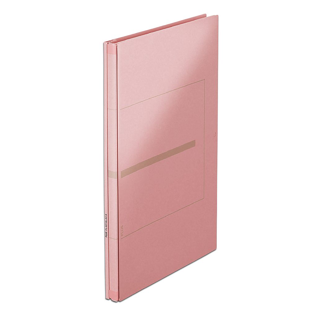 プラス 背幅伸縮フラット セノバスEX ピンク FL-021SL 1冊(ご注文単位1冊)【直送品】