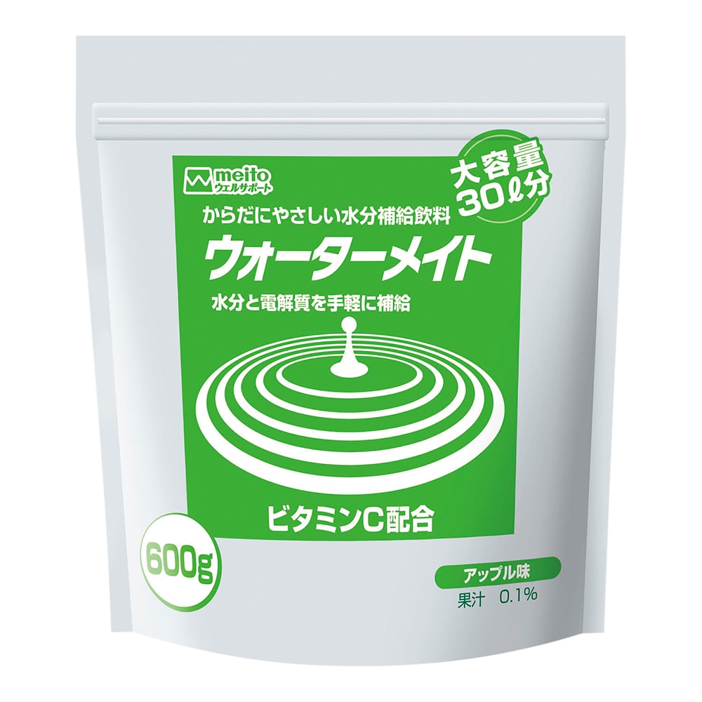 名糖産業 ウォーターメイト 大容量タイプ アップル味 30L分 600g入  1パック（ご注文単位1パック）【直送品】