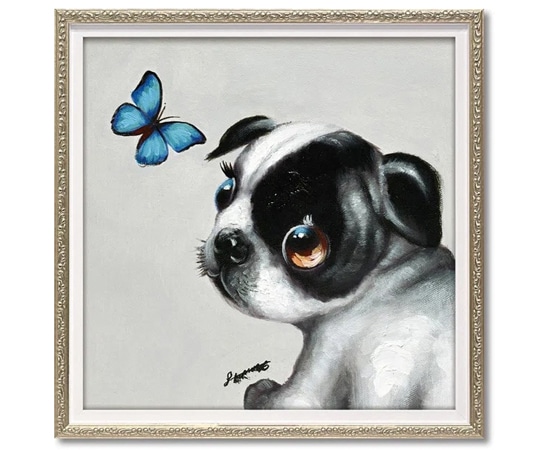 ユーパワー オイル ペイント アート「サファイヤ(Sサイズ)」 OP-07059 1個(ご注文単位1個)【直送品】