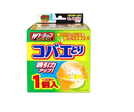 ライオンケミカル Wトラップ コバエとり 本体 1個(ご注文単位1個)【直送品】