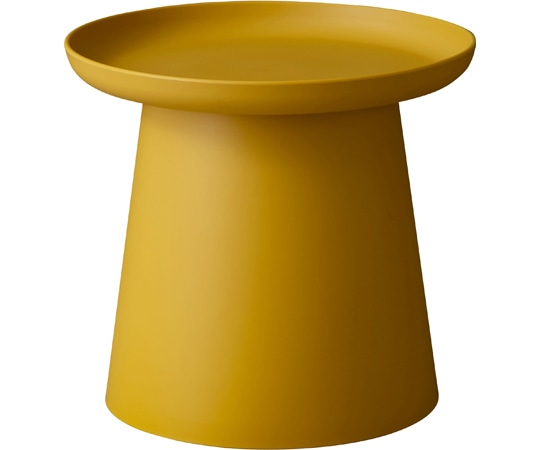 東谷 ロンド ラウンドテーブル S イエロー PT-981YE 1個（ご注文単位1個）【直送品】