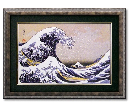 ユーパワー 葛飾 北斎「冨獄三十六景神奈川沖浪裏」 HK-23004 1個(ご注文単位1個)【直送品】